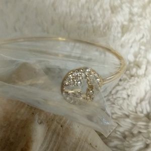 New gold cross bracelet